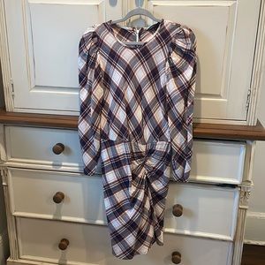 Veronica Beard Cotton Flannel Dress